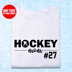 55% OFF: Hockey Mom T-shirt- Choose Size